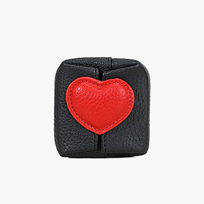 🥹💖A small, divine luxury gift for jewelry lovers --Sweetheart Mini Leather Clutch✨