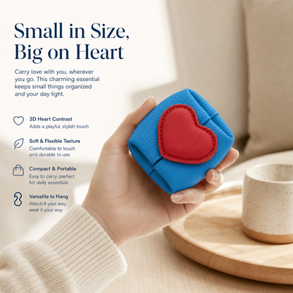 🥹💖A small, divine luxury gift for jewelry lovers --Sweetheart Mini Leather Clutch✨